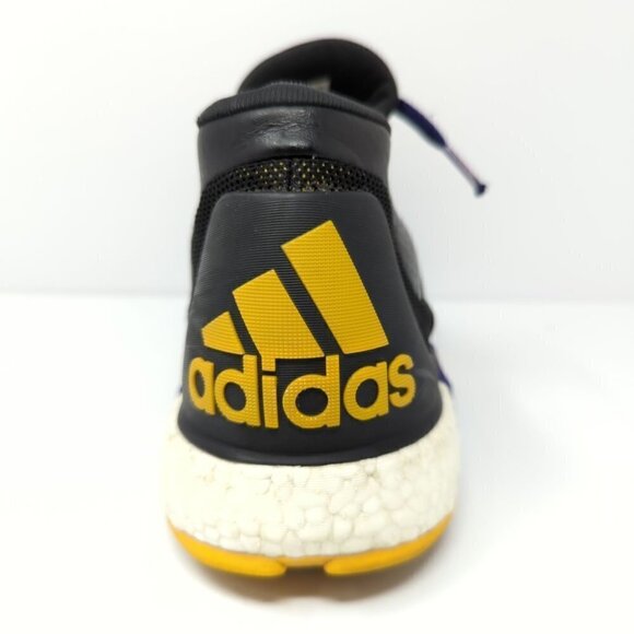 Adidas Crazylight Boost 2.5 Jeremy Lin LA Lakers Purple/Black/Yellow, Men's 12 - Picture 6 of 10